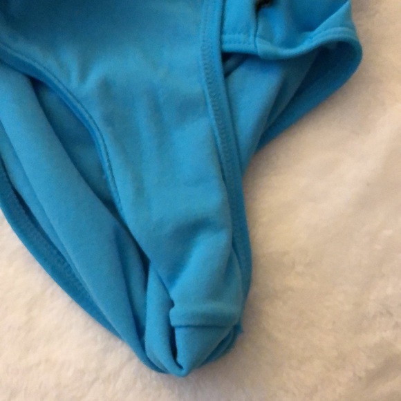 EUC La Vie En Rose Aqua one piece Medium - Picture 4 of 5